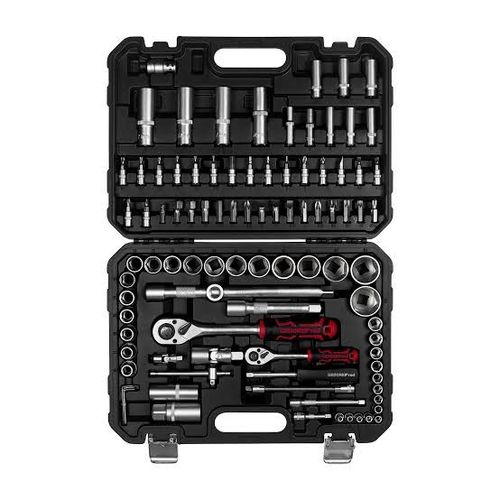 Jogo de Soquetes 1/4″ + 1/2″  94 peças Gedore Red