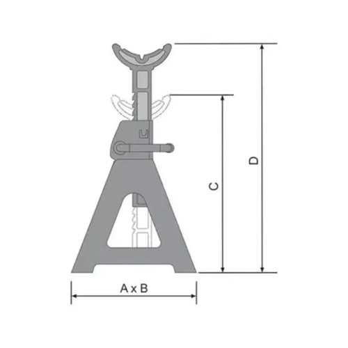 CAVALETE CT3000 BOVENAU