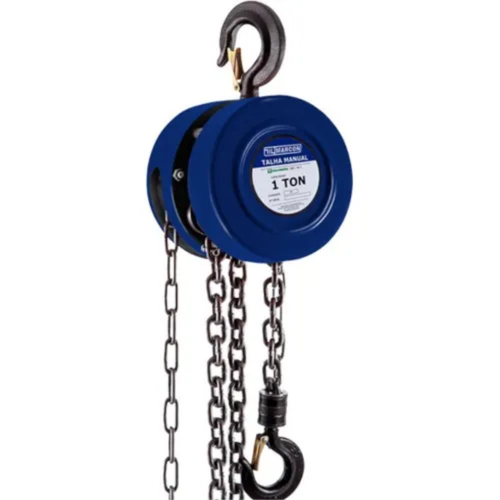 Talha manual corrente 1000 kgs 3mts MARCON
