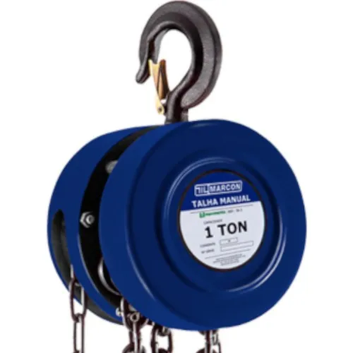 Talha manual corrente 1000 kgs 3mts MARCON