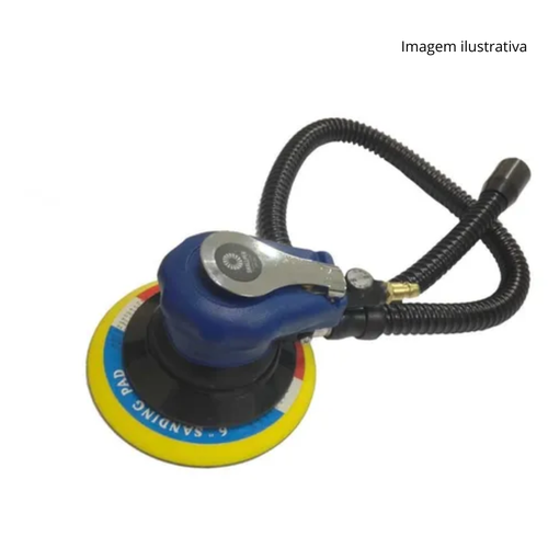 Lixadeira pneumática orbital com aspiração 6