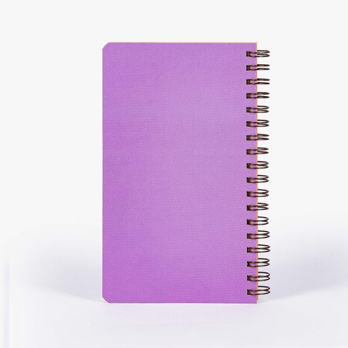 CADERNO WIREO 14x23,5CM - MIRTILO
