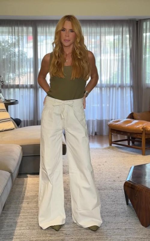 CALÇA JEANS PANTALONA - PRONTA ENTREGA