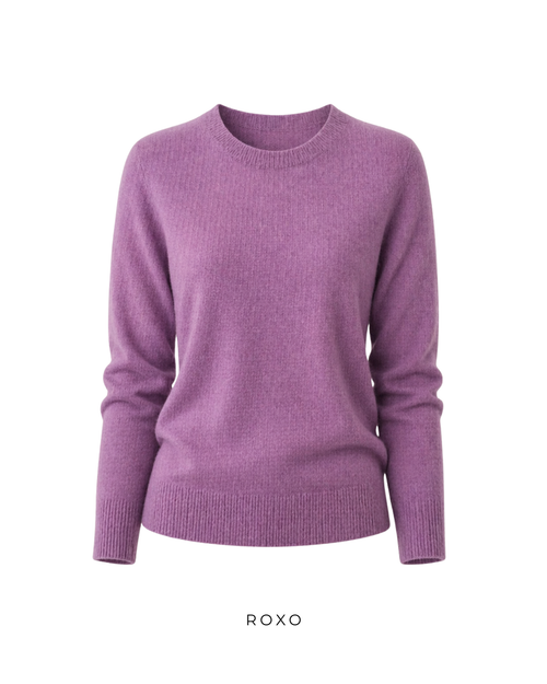 BLUSA CASHMERE GOLA REDONDA - PRONTA ENTREGA