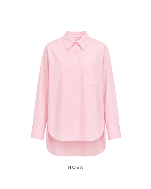 CAMISA OVER TRICOLINE - PRONTA ENTREGA
