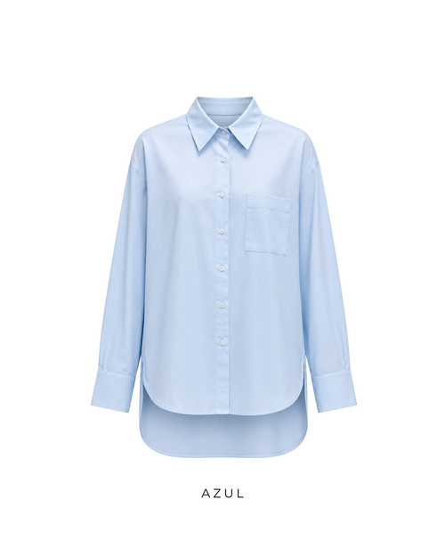 CAMISA OVER TRICOLINE