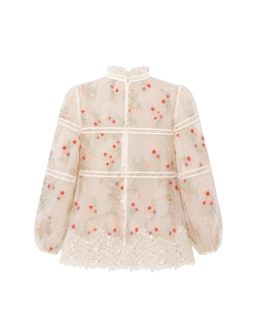 BLUSA BATA FLORES
