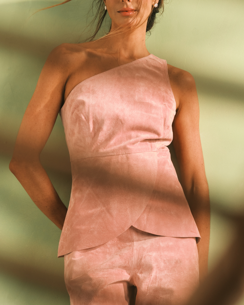 BLUSA PETALA CAMURÇA 