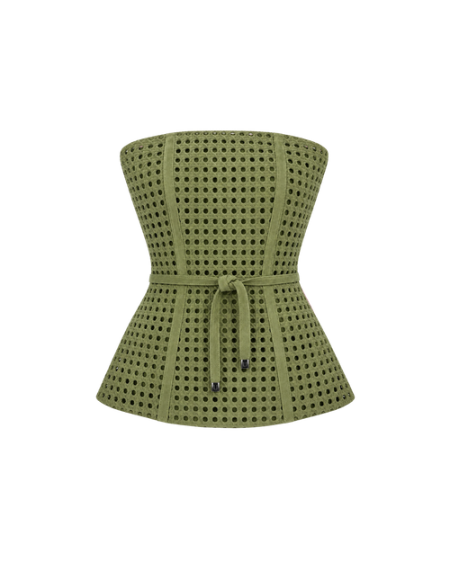 BLUSA ALICE  PERFURO CAMURÇA
