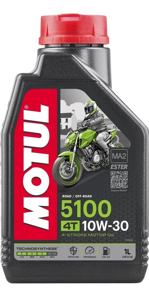 Óleo Motul 5100+ 10W30 4T 1L