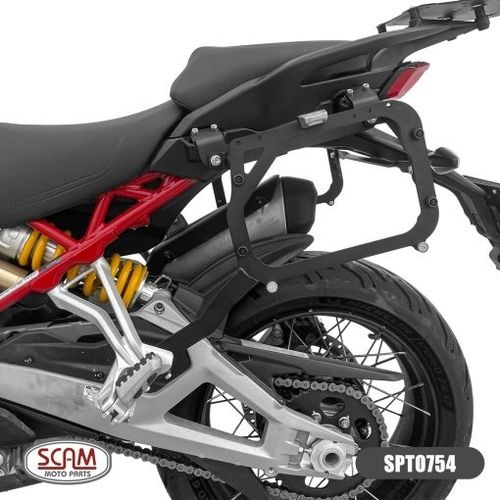 Suporte Baú Lateral Spto754 Scam DUCATI MULTISTRADA V4S 2021