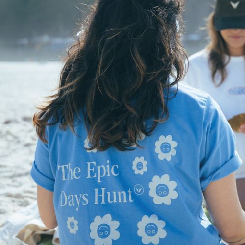 Epic Hunt Azul / T-Shirt