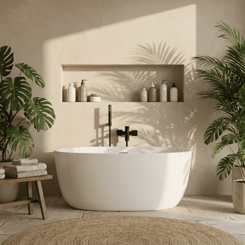 Banheira Taípe Glossy White