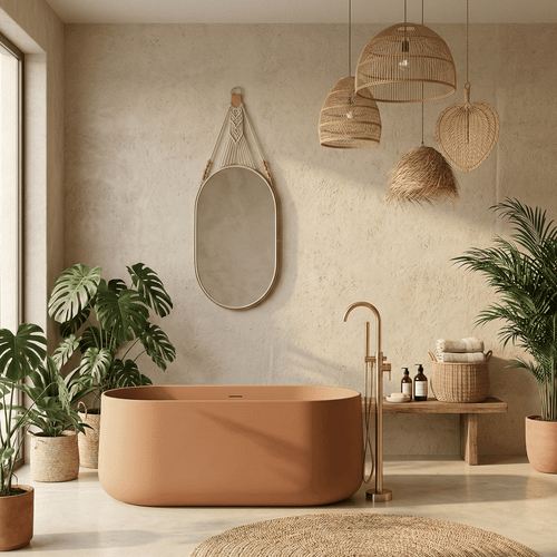 Banheira Camburi Soft Terracota (Fosca Colorida)