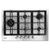 Thumb do produto Cooktop a Gás 5 Queimadores 75 cm Semi-filo Signature  CCP 750 Crissair