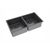 Thumb do produto Cuba Dupla Inox PVD Nano Black Matte 850 x 450 Primaccore 800 20.03.90780 Debacco