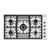 Thumb do produto Cooktop a Gás 5 Queimadores 90 cm Semi-filo Linha Clássica PGF95-4 Smeg