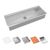 Thumb do produto Cuba Simples Inox Escovado 1.150 x 450 Quadratino Gourmet 1100 com acessórios Debacco
