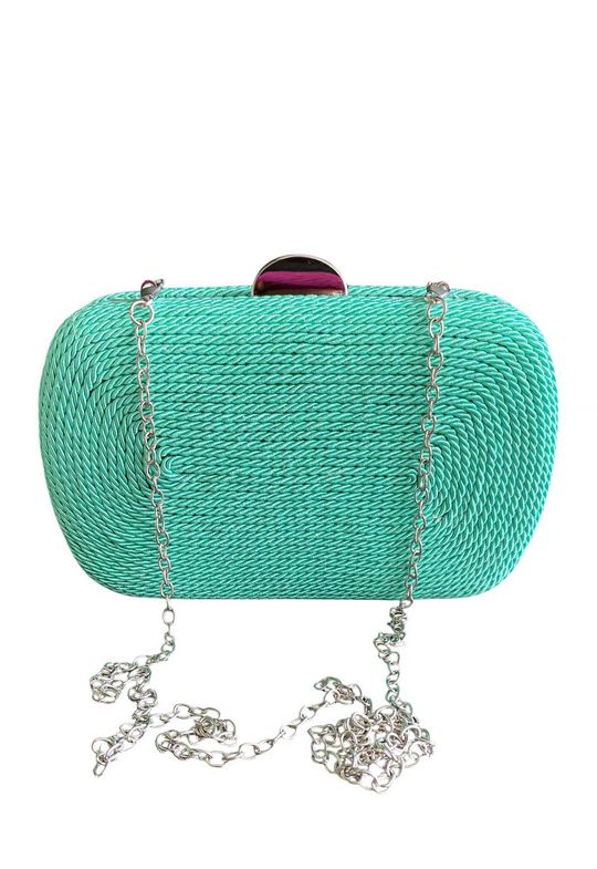 Foto do produto Clutch Oval Corda Tiffany