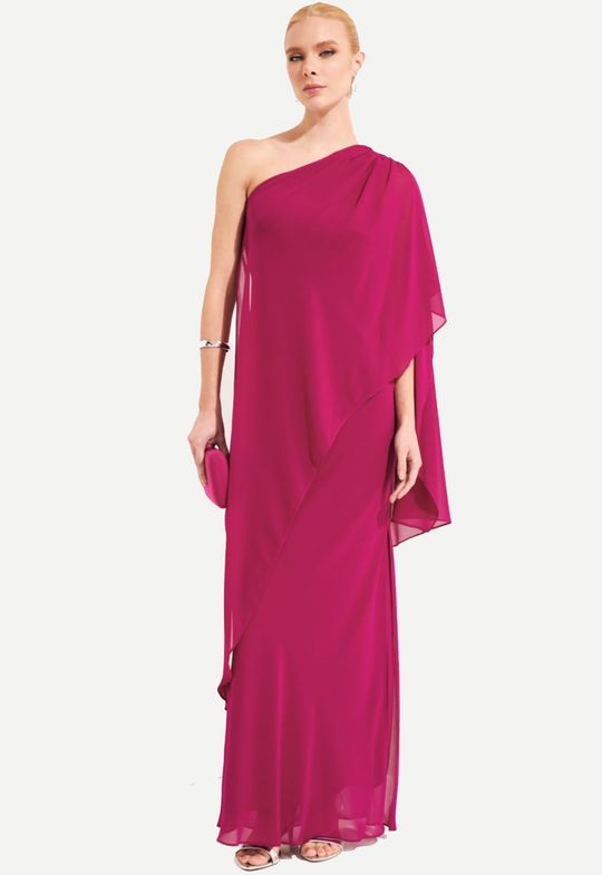 Foto do produto Vestido Longo Fúcsia Catalunha 
