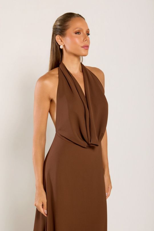 Foto do produto Vestido Longo Café Marrocos