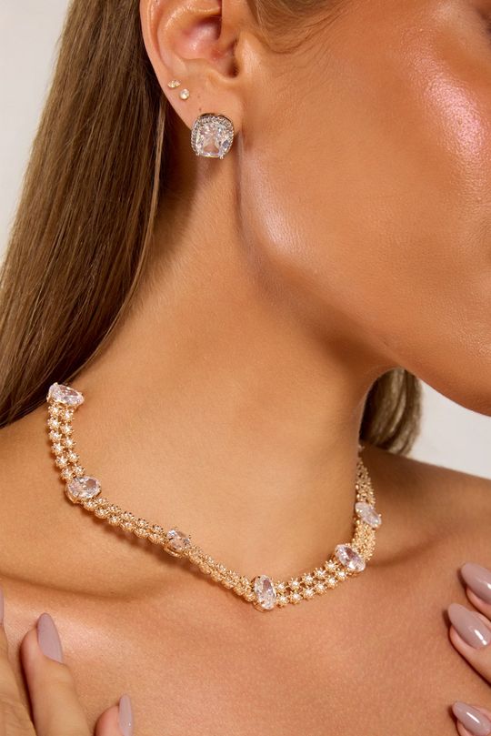 Foto do produto Colar Dourado Romance