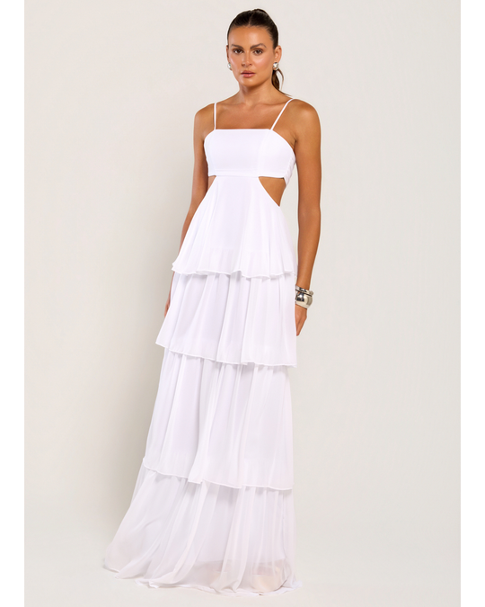Foto do produto Vestido Longo Branco Pernambuco