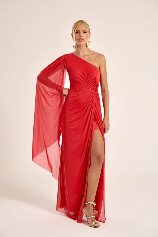Foto do produto Vestido Longo Coral Suécia