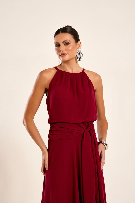 Foto do produto Vestido Longo Marsala Sevilha