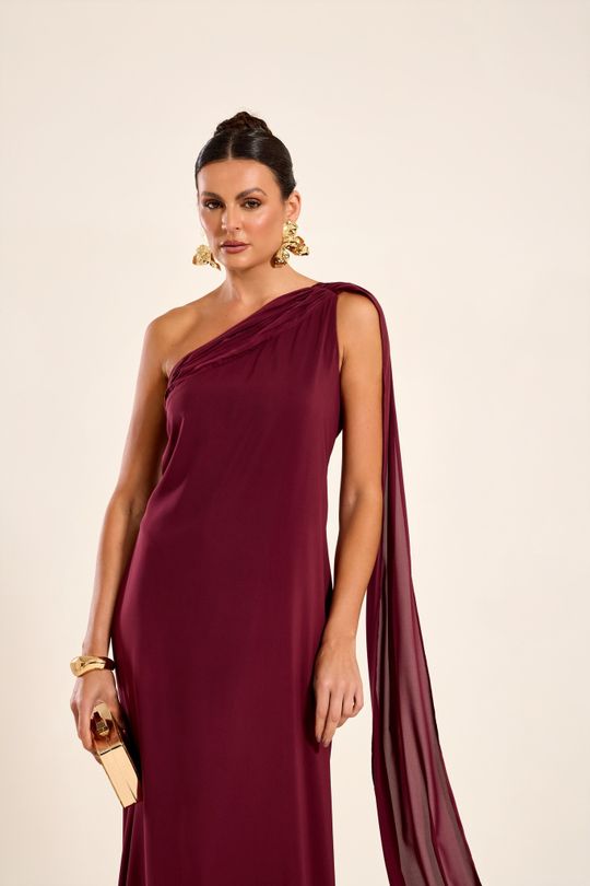 Foto do produto Vestido Longo Marsala Croácia 