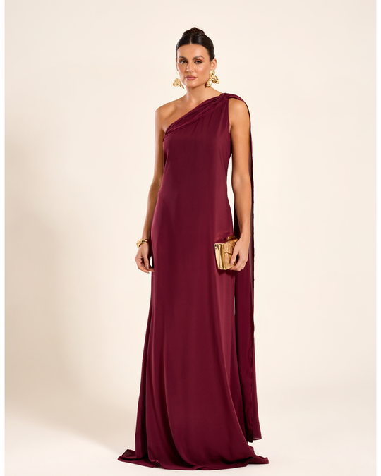Foto do produto Vestido Longo Marsala Croácia 