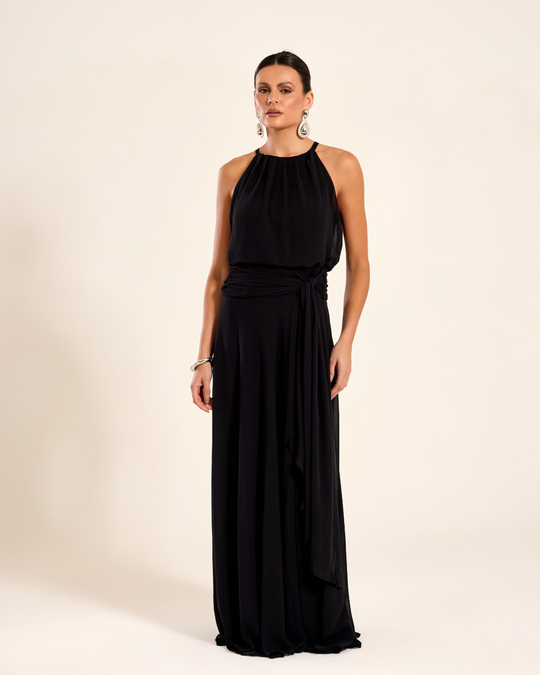 Foto do produto Vestido Longo Preto Sevilha