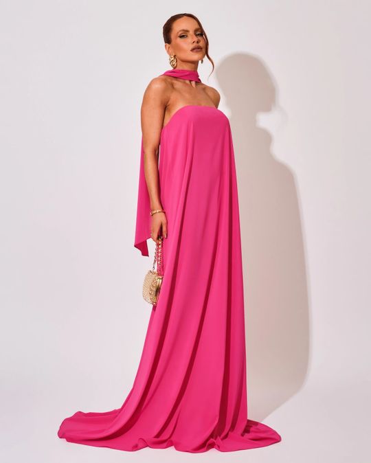 Foto do produto Vestido Longo Pink Florença