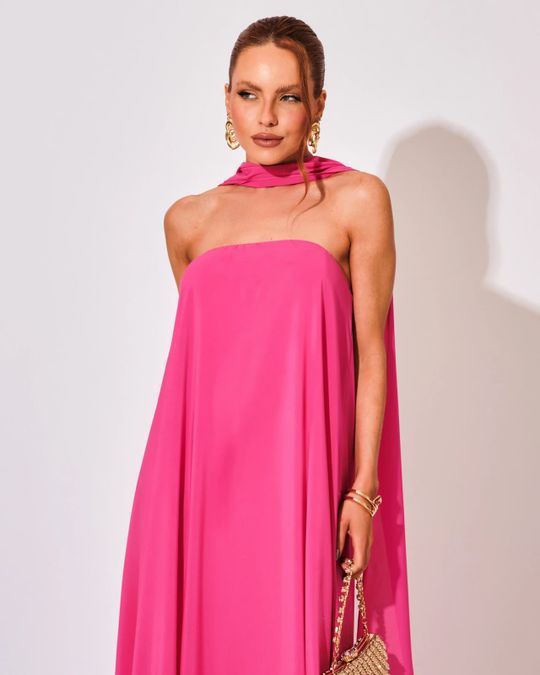 Foto do produto Vestido Longo Pink Florença