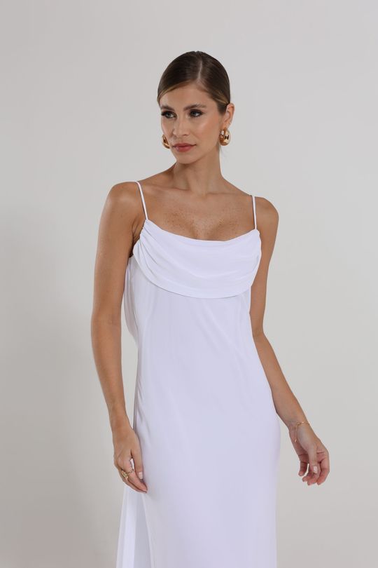 Foto do produto Vestido Longo Branco Boipeba