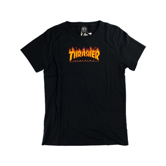 Foto do produto Camiseta Thrasher Feminina Flame Logo