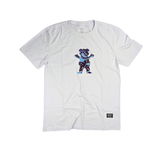 Foto do produto Camiseta Grizzly Snake Eyes White Bear