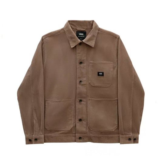 Foto do produto Jaqueta Vans Drill Chore Coach Corduroy Desert Taupe