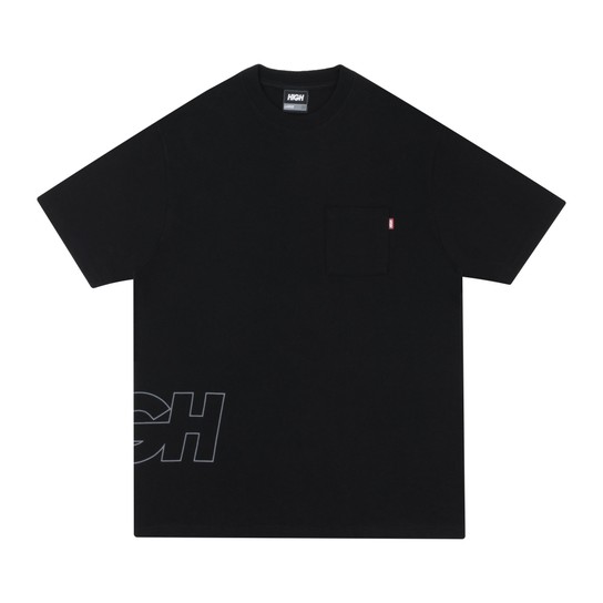 Foto do produto Camiseta High Work Tee Outline Logo Black