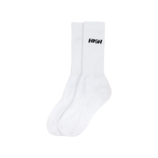 Foto do produto Meia High Socks Logo White