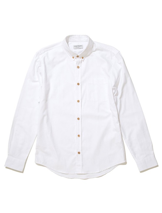 Camisa Oxford Branca