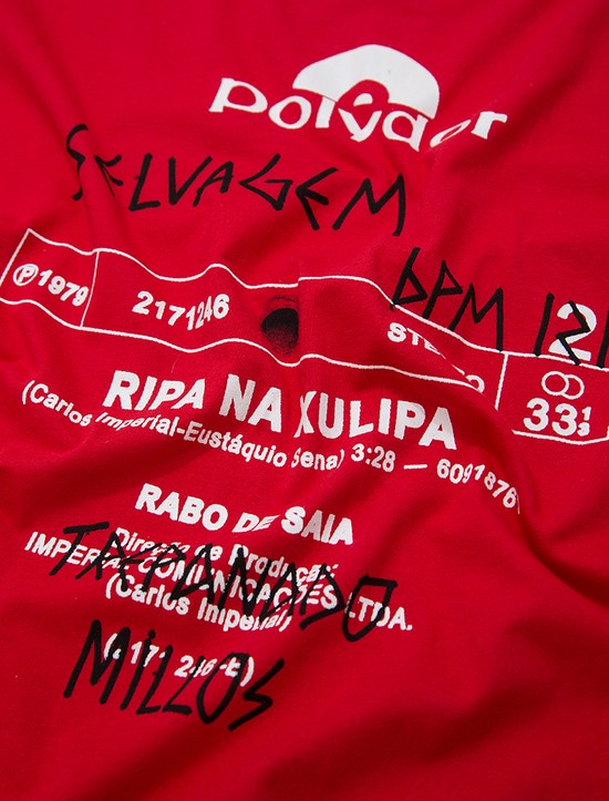 T-shirt Ripa Vermelha