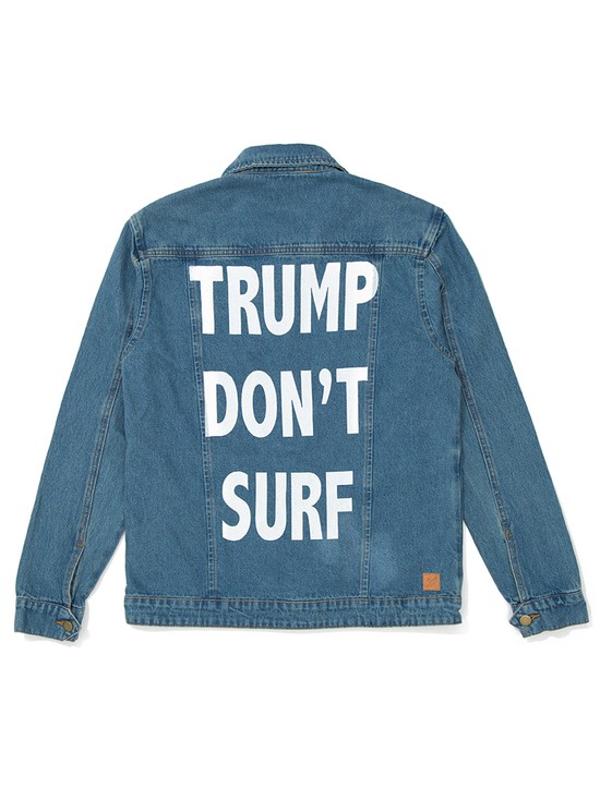 Jaqueta Jeans Trump Don't Surf 