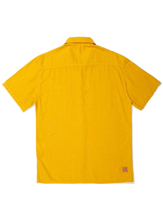 Camisa Linho Amarela