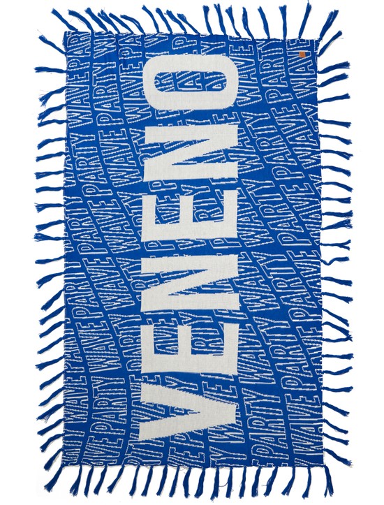 Manta Tricot Veneno Azul