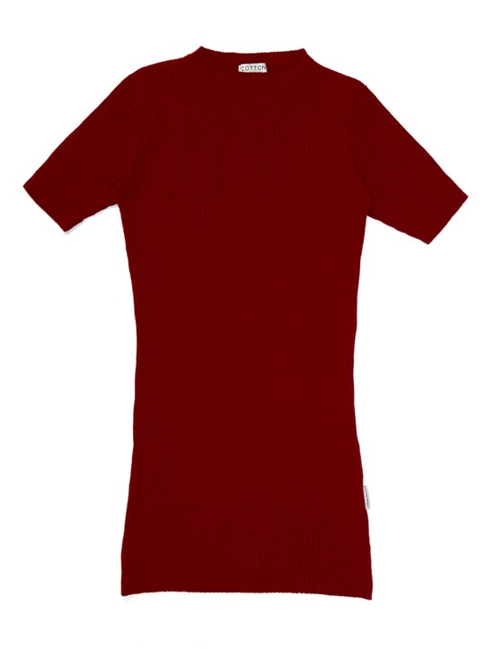 Vestido Tricot Vermelho