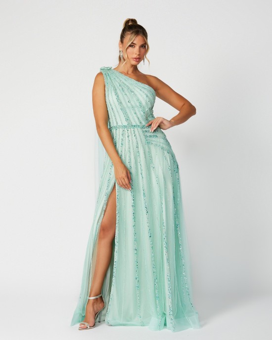 Vestido Carina Verde Tiffanny