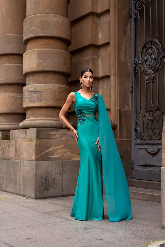 Vestido Longo Kaele Verde
