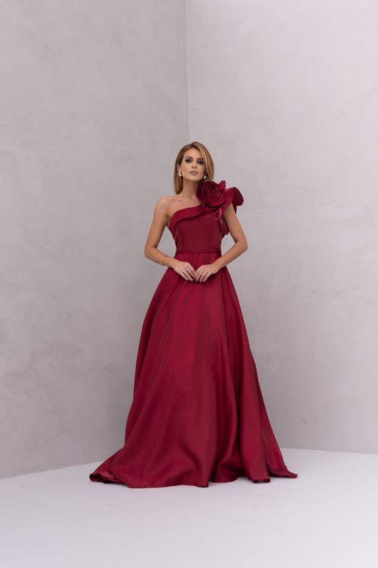 Vestido Longo Vionis Marsala 