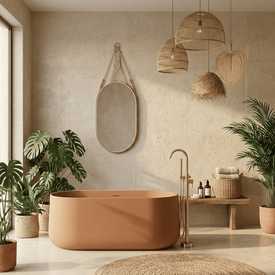 Banheira Camburi Soft Terracota (Fosca Colorida)